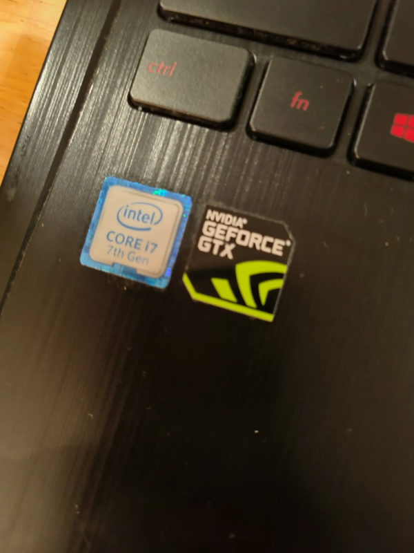 ASUS FX53V - 7th Gen Laptop Black 2TB Intel 16GB