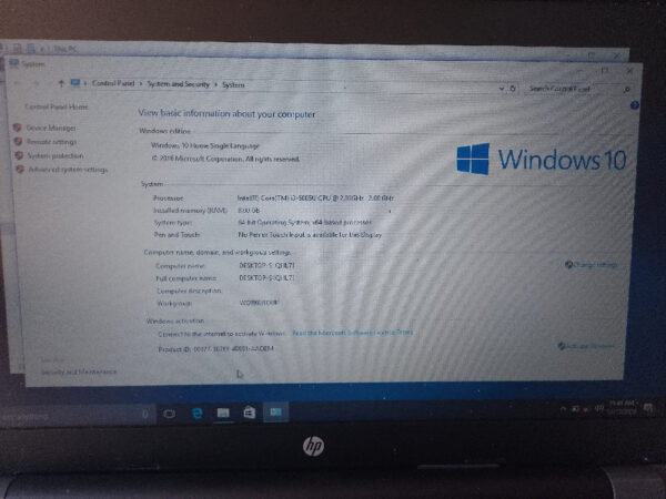 HP I3 Other 128GB Intel 8GB