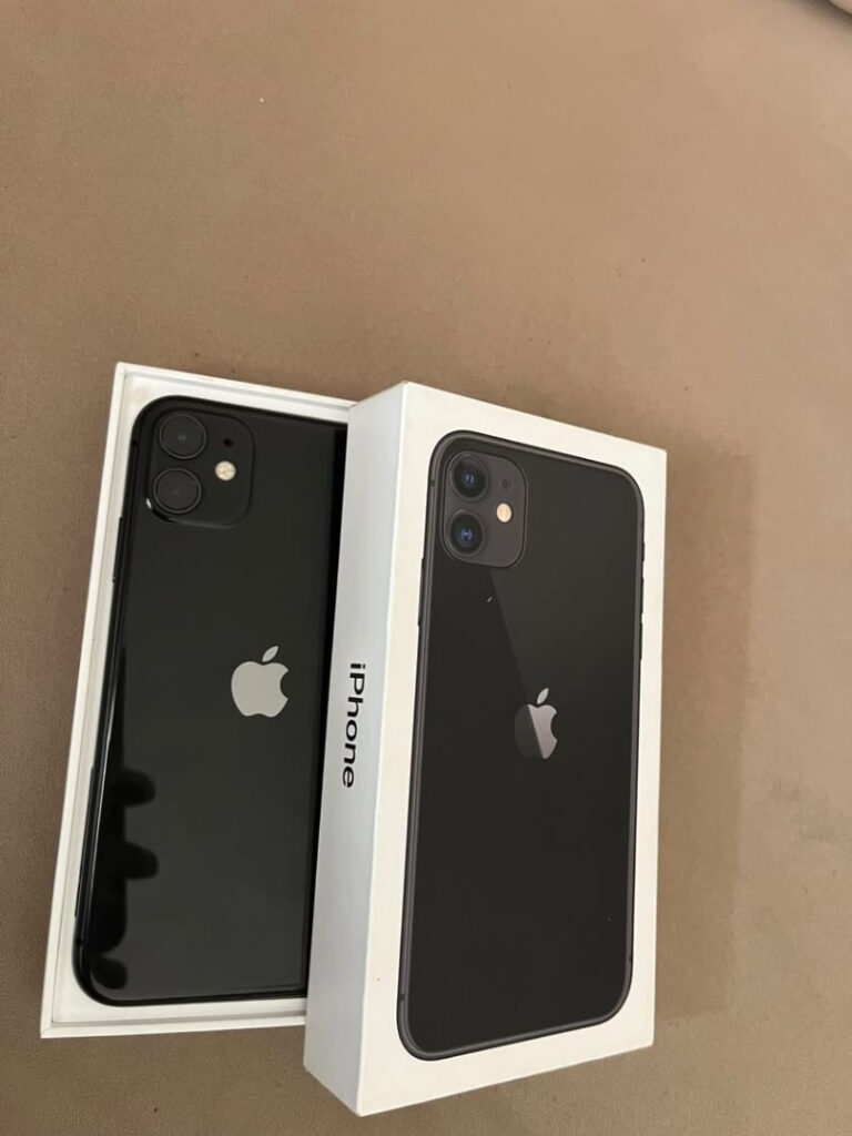 Apple iPhone 11, 64GB black smartphone, new Apple phone for sale