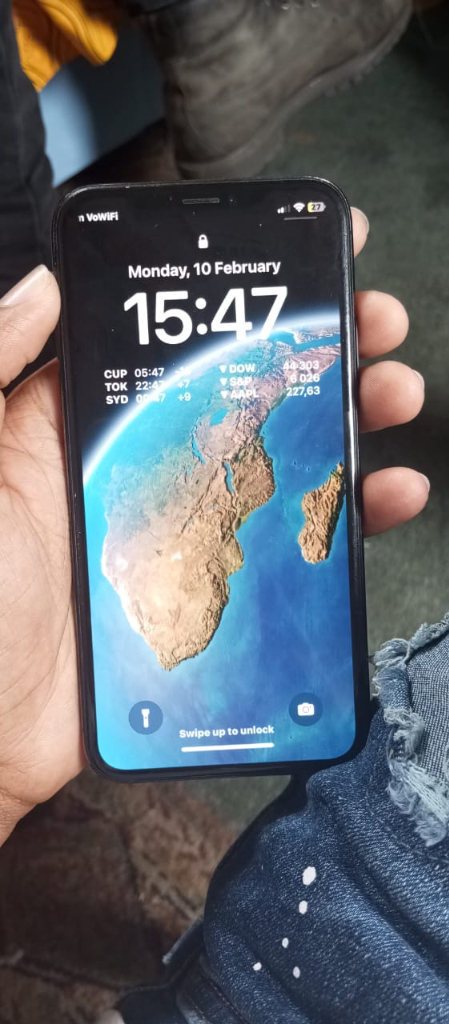 Apple Iphone x Gray 64GB