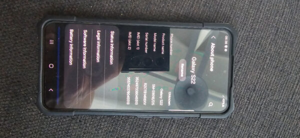 Samsung Samsung galaxy s22 Black 256GB