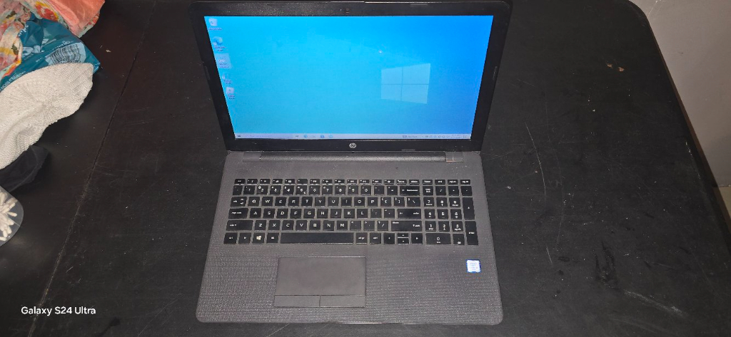 HP Laptop, 256GB Silver Intel, Secondhand Excellent Condition