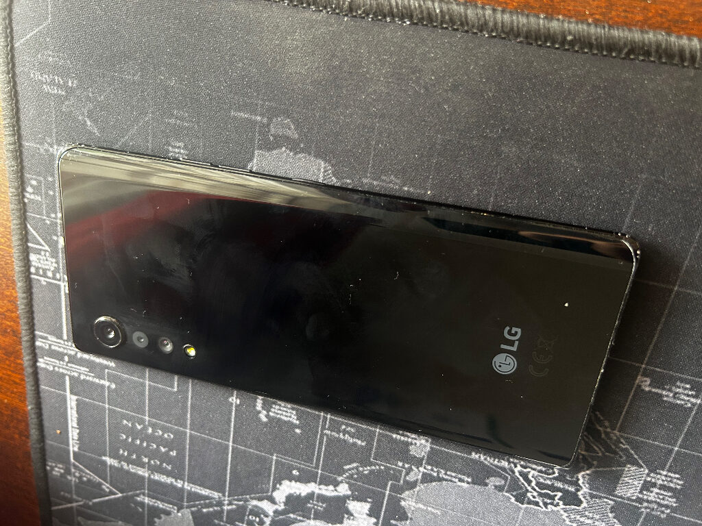 LG Velvet Black 128GB