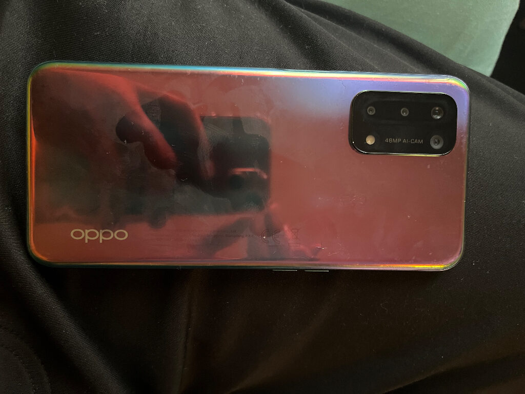 Oppo A58, Oppo A58 secondhand, Oppo A58 128GB blue excellent condition