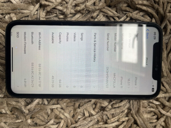 Apple IPhone 11 Black 64GB