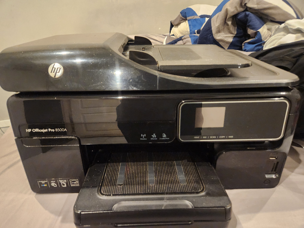 HP OfficeJet Pro 8500A, secondhand HP printer, excellent condition OfficeJet printer