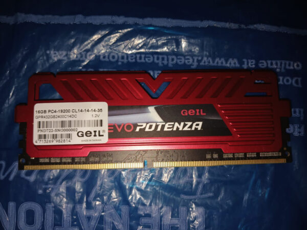 Other Geil EVO Potenza Series 16GB PC4-19200 2400MHZ, CL14 DUAL 16GB