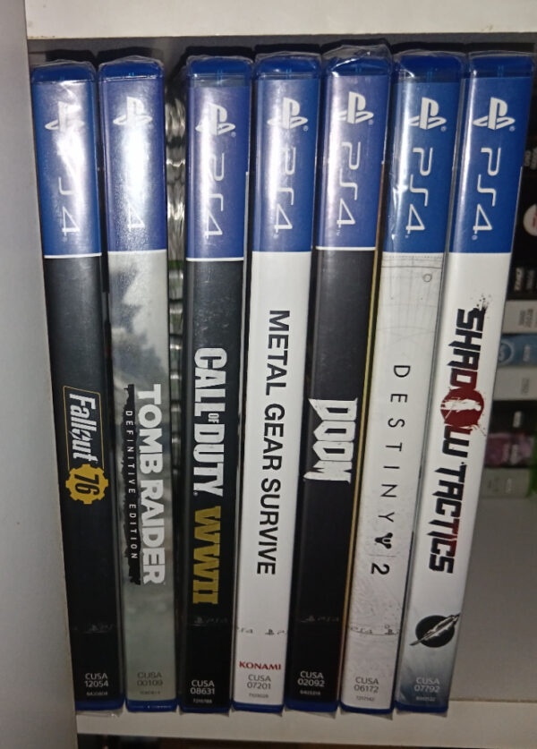 Sony PS4 Pro with 2 controllers and 34 games 1TB