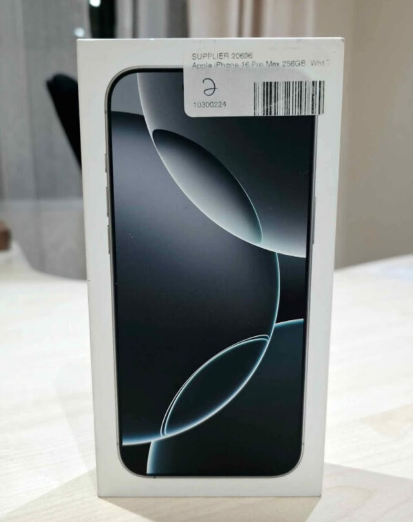Apple Brand New Apple IPhone 16 Pro Max 256GB White Titanium (Factory Sealed) White 256GB