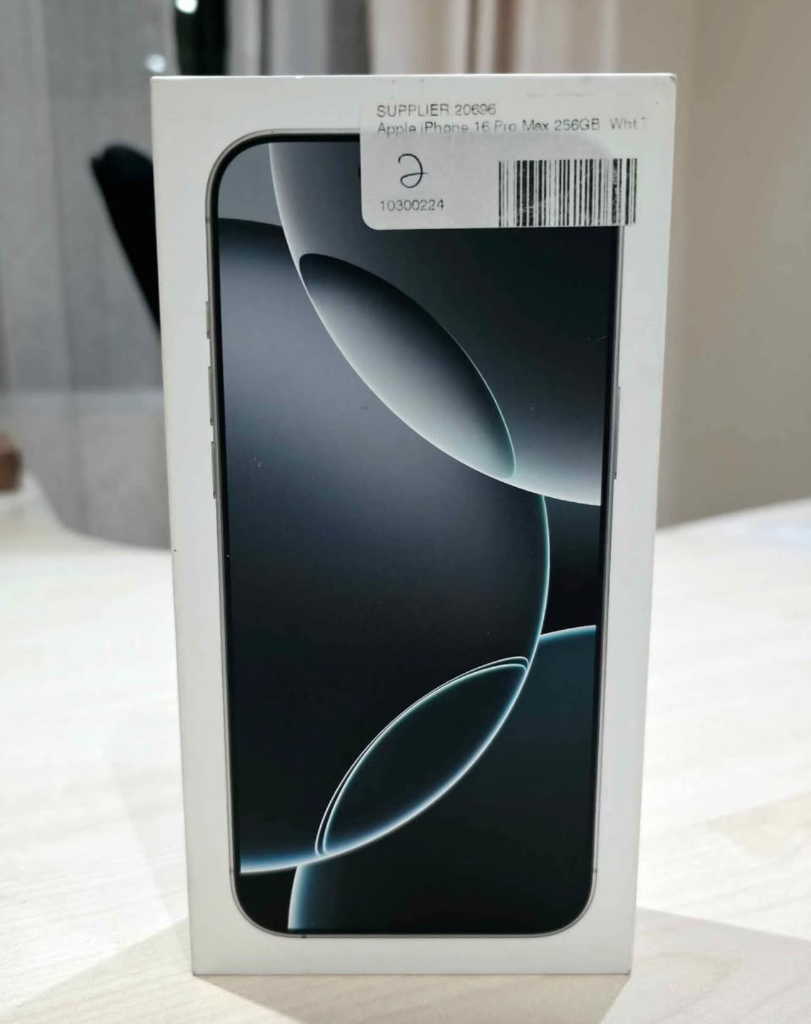 Apple iPhone 16 Pro Max 256GB, Buy Apple iPhone 16 Pro Max White Titanium, Apple iPhone 16 Pro Max Factory Sealed