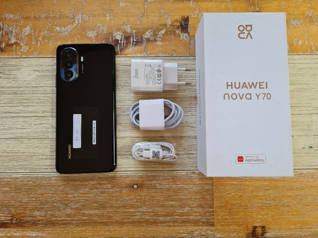 Huawei Huawei Nova Y70 64GB Midnight Black Black 64GB