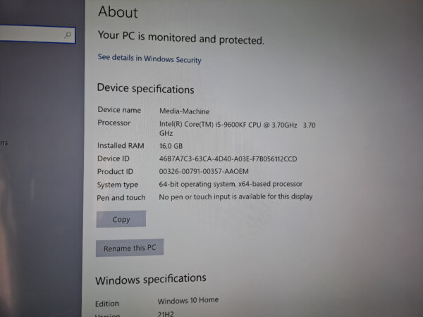 MSI Msi gaming laptop White 1TB Intel 16GB