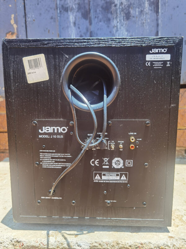 Other Jamo J10 Active Subwoofer Black