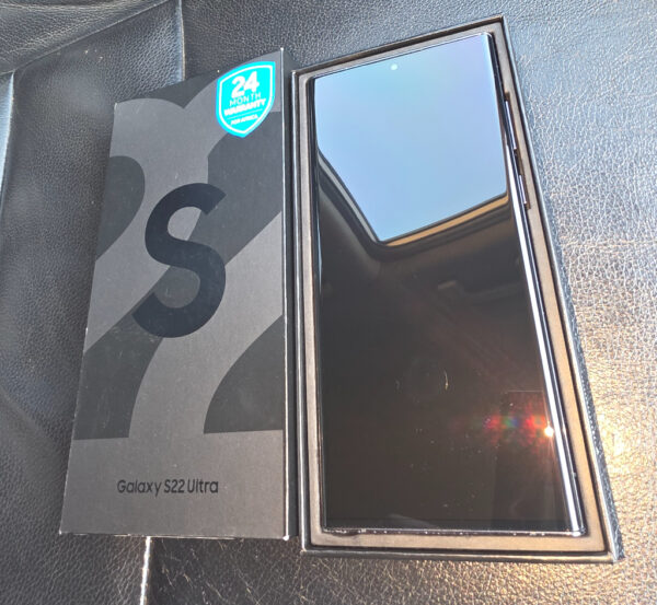 Samsung S22 ultra Black 256GB