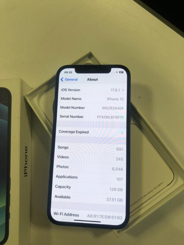Apple IPhone 12 Blue 128GB