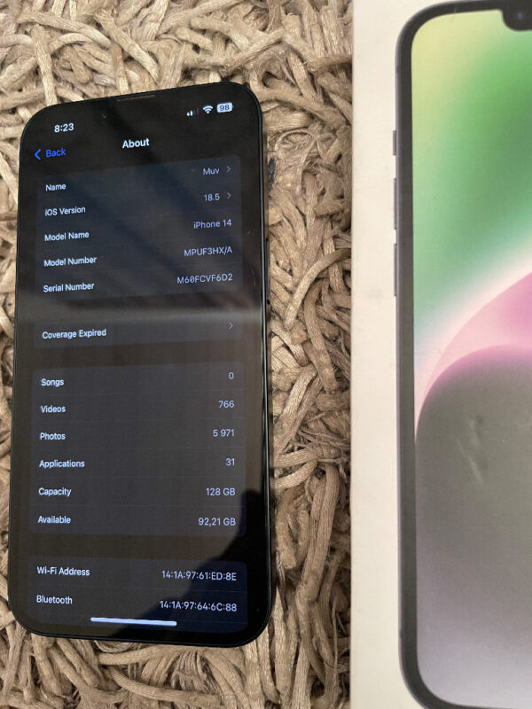Apple IPhone 14 Other 128GB