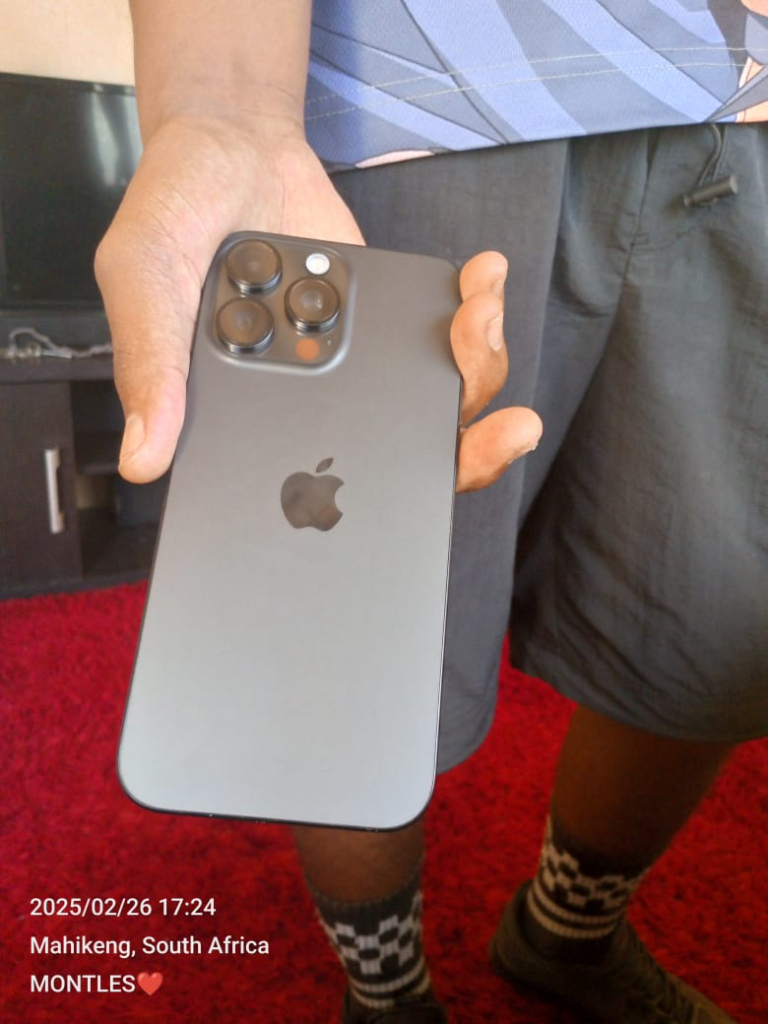 Apple iPhone 16 Pro Max, secondhand iPhone 16 Pro Max, refurbished Apple iPhone 16 Pro Max 256GB