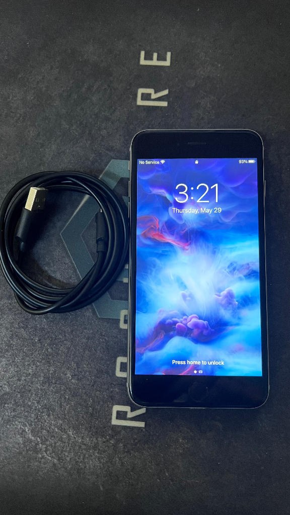Apple iPhone 6S Plus, secondhand smartphone, 64GB silver iPhone