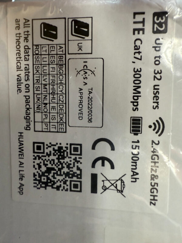 Huawei E5783-230A CAT7 Mi-Fi Router