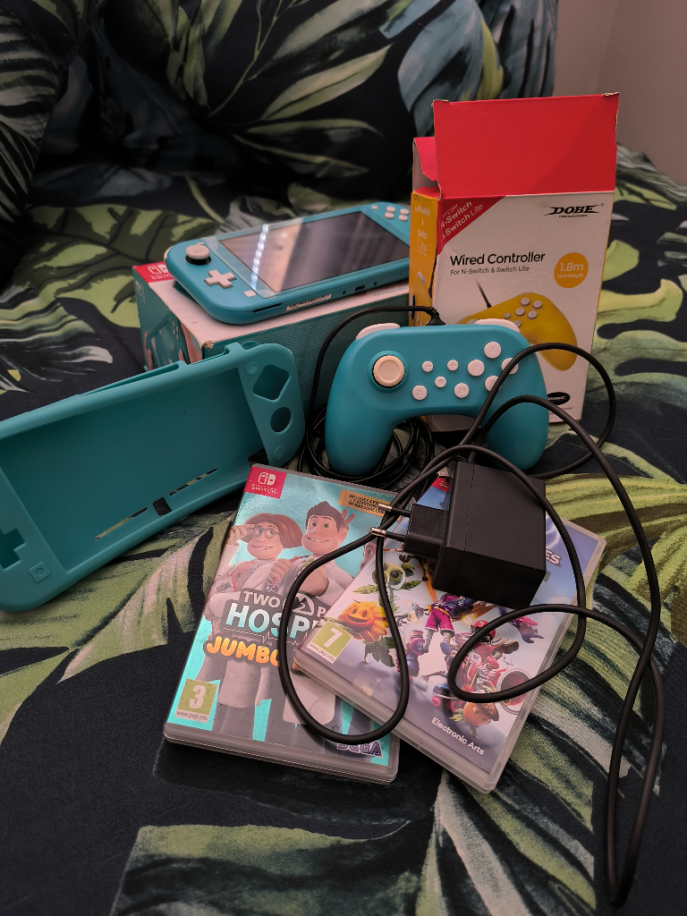 Nintendo Turquoise Nintendo Switch Bundle Other