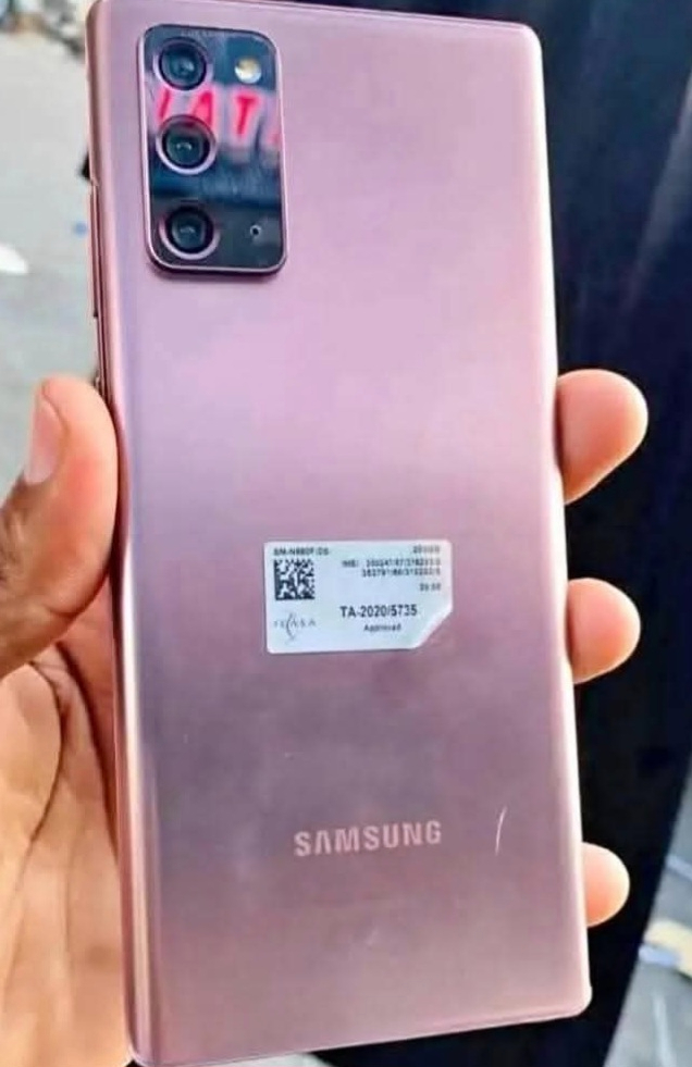 Samsung Note 20 5g Pink 256GB